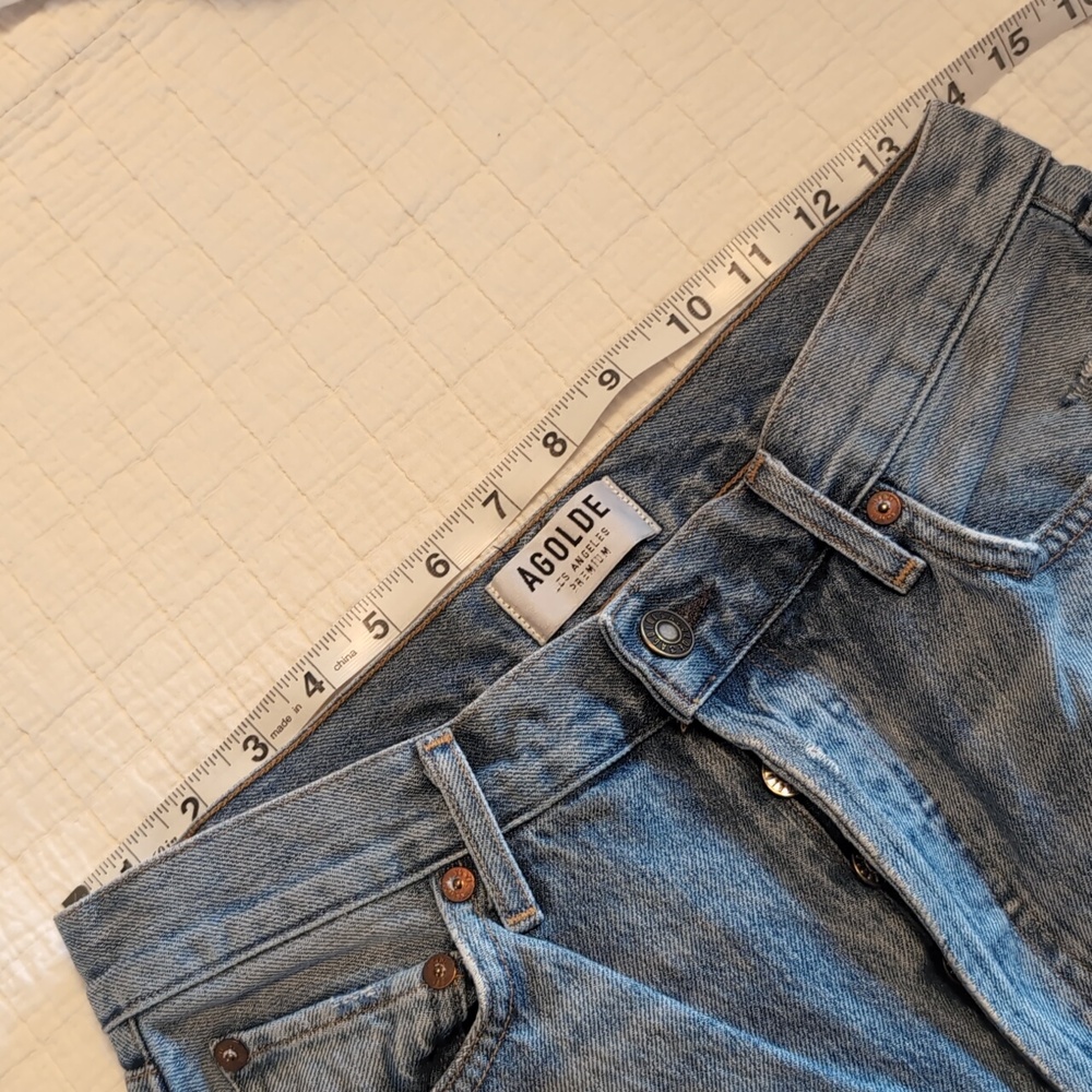AGOLDE Riley SZ28 High Rise Straight Crop - Picture 6 of 12